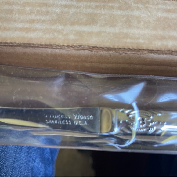 Princess House Stainless Steel Carving Set In Box - Picture 2 of 10